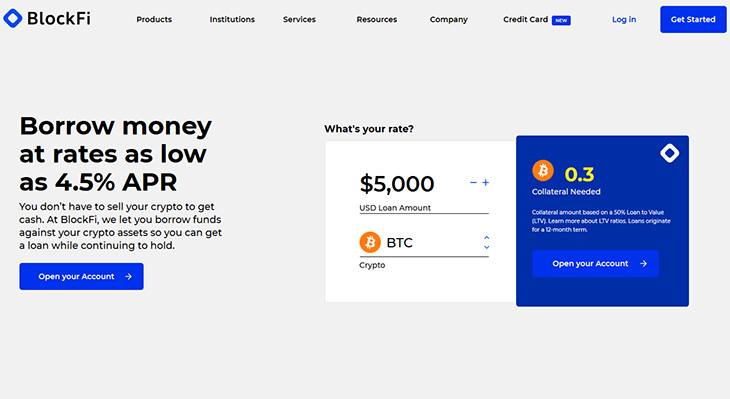 cryptocurrency loan