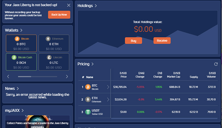A multi-platform crypto wallet
